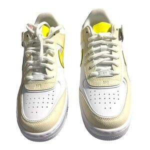 Nike Air Force 1 Shadow SE 'Pale Ivory Light Zitro size 9 brand new with tag